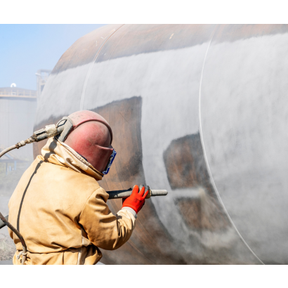 噴砂作業 噴砂作業